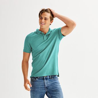 Men's Sonoma Goods For Life® Short Sleeve Pique Polo