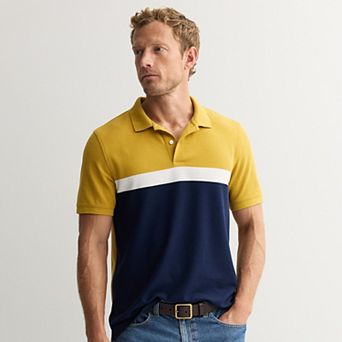 Men's Sonoma Goods For Life® Short Sleeve Pique Polo
