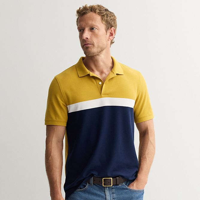 Men's Short Sleeve Pique Polo