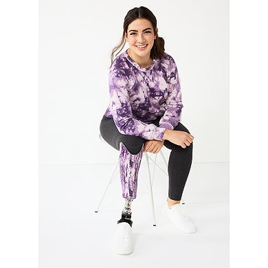 Women's Sonoma Goods For Life Adaptive Easy Dressing Mid Waisted Leggings