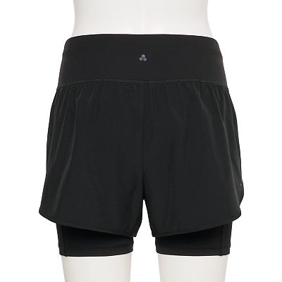 Women s Tek Gear Layered Running Shorts