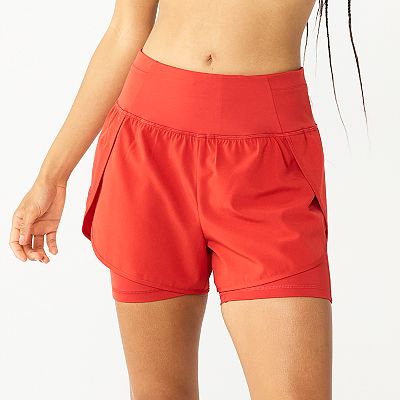 Women s Tek Gear Layered Running Shorts