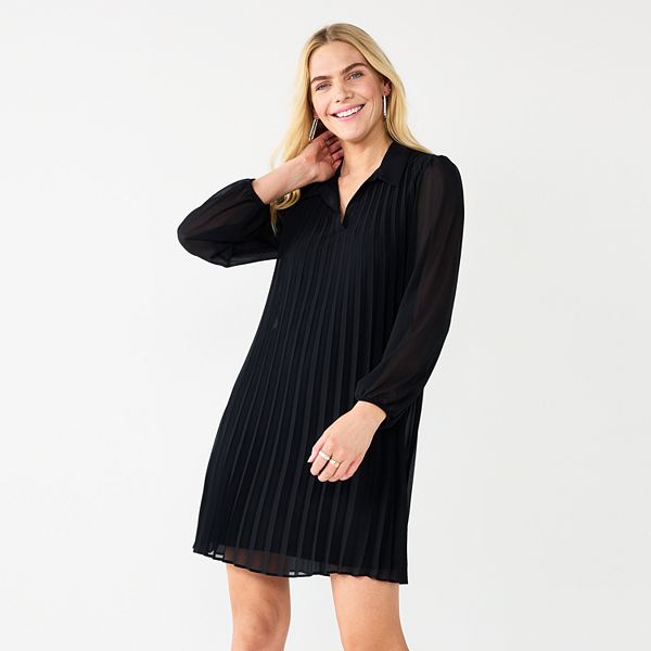 Kohls long clearance black dress