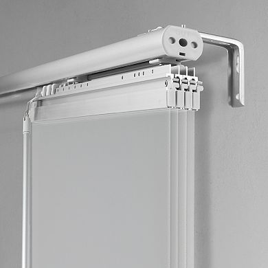 Rod Desyne 4-Panel Single Rail Panel Track Room Extendable Divider