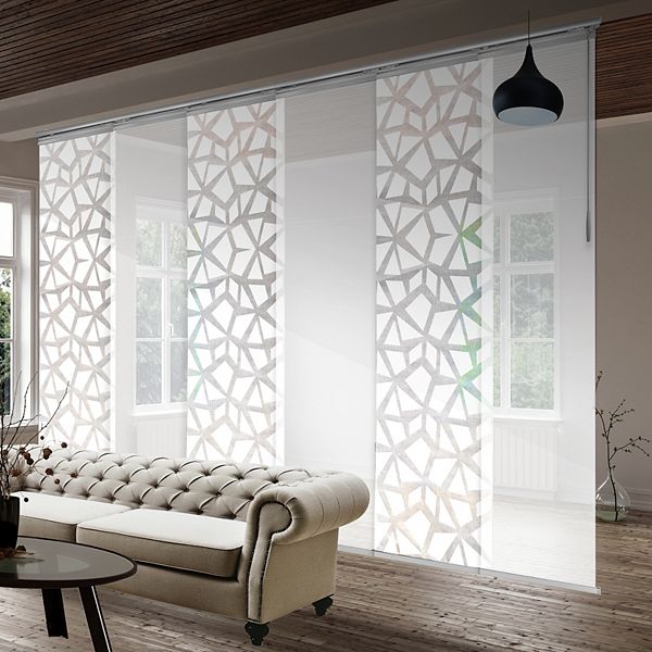 Rod Desyne 6Panel Single Rail Panel Track Room Extendable Divider