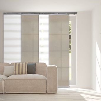 Rod Desyne 4-Panel Energy-Efficient Single Rail Panel Track Room Extendable Divider