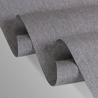 Rod Desyne Woven Gray Blind