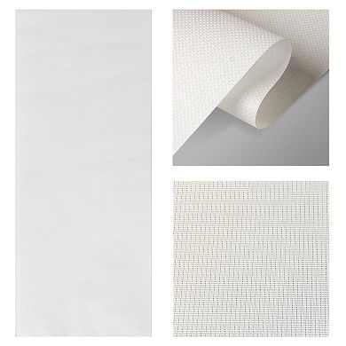 Rod Desyne Embroidered Chiffon Blind