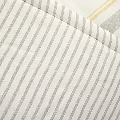 Lush Decor Farmhouse Stripe Reversible Throw
