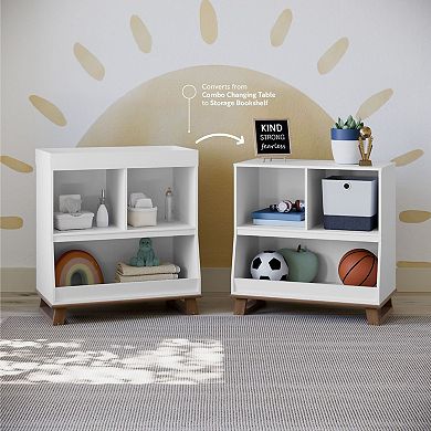 Storkcraft Modern Changing Table with Storage and Removable Topper