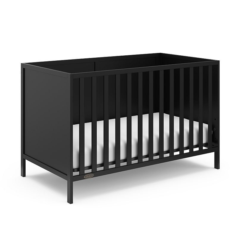 graco theo 3-in-1 convertible crib - black