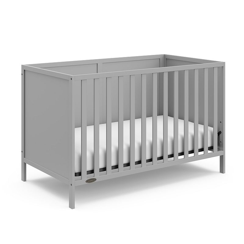 Graco Theo 3-in-1 Convertible Crib, Grey