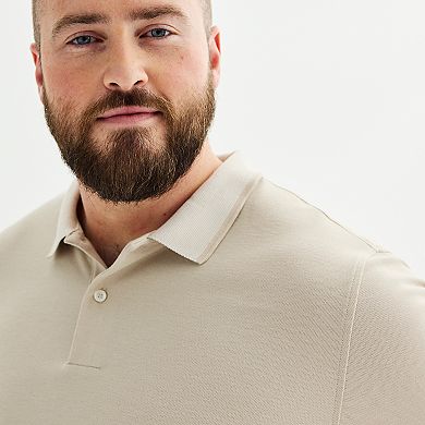 Big & Tall Sonoma Goods For Life® Pique Polo