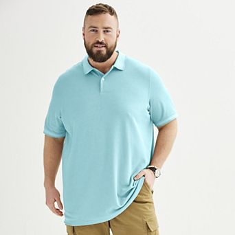 Big & Tall Sonoma Goods For Life® Short Sleeve Pique Polo