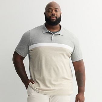Big & Tall Sonoma Goods For Life® Pique Polo