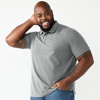 Big & Tall Sonoma Goods For Life® Pique Polo