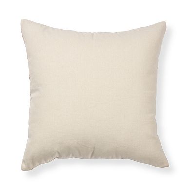 Sonoma Goods For Life® Feather Filled Woven Plaid Throw Pillow