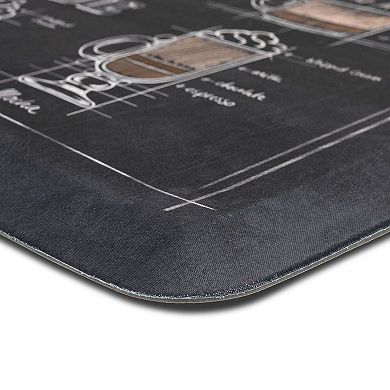 Mohawk® Home Coffee Guide Comfort Kitchen Mat