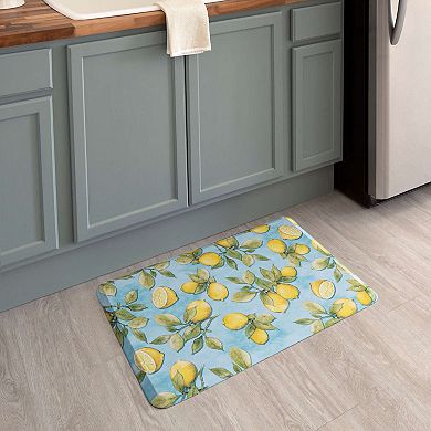 Mohawk® Home Lemons All Over Slice Comfort Kitchen Mat