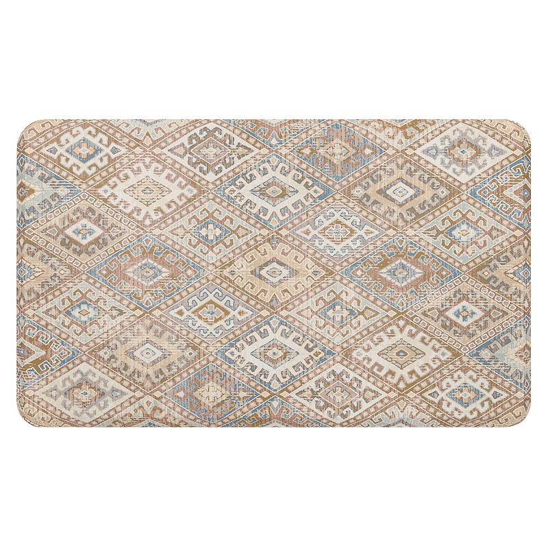 Mohawk Home Geometric Multi-color Kitchen Mat  3  x 2