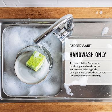 Farberware® EdgeKeeper 14-pc. Turquoise Cutlery Set