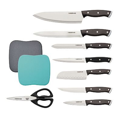 Farberware® EdgeKeeper 14-pc. Cutlery Set with Cutting Mats