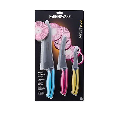 Farberware® Precise Slice 3-pc. Chef Knife Set