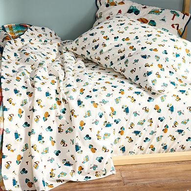 The Big One Kids™ Flannel Sheet Set or Pillowcases
