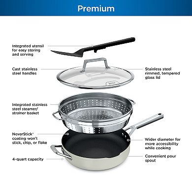 Ninja NeverStick PossiblePan, 4-Quart Pan