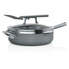 All in One Plus Pan, 5 Qt Ceramic Non Stick - Sea Salt Green - Tramontina US