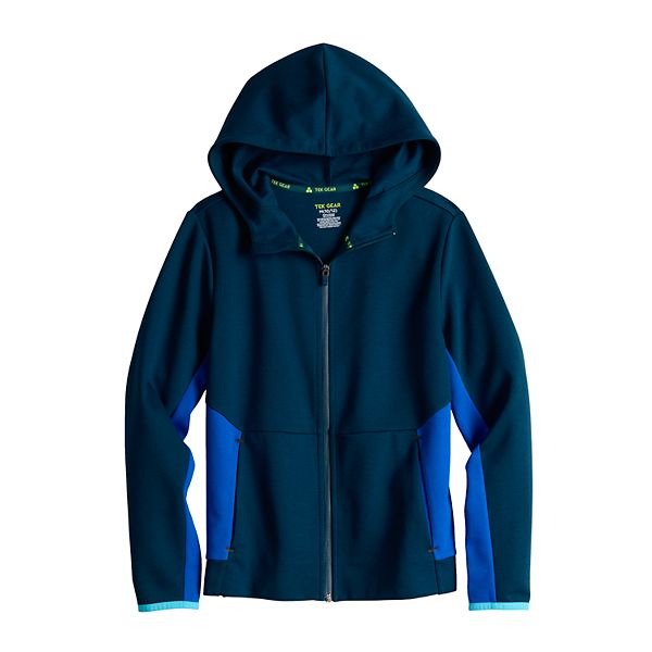Boys 8-20 Tek Gear® Essential Fleece Full-Zip Hoodie in Regular & Husky