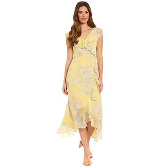 Women's London Times Ruffled Maxi Dress