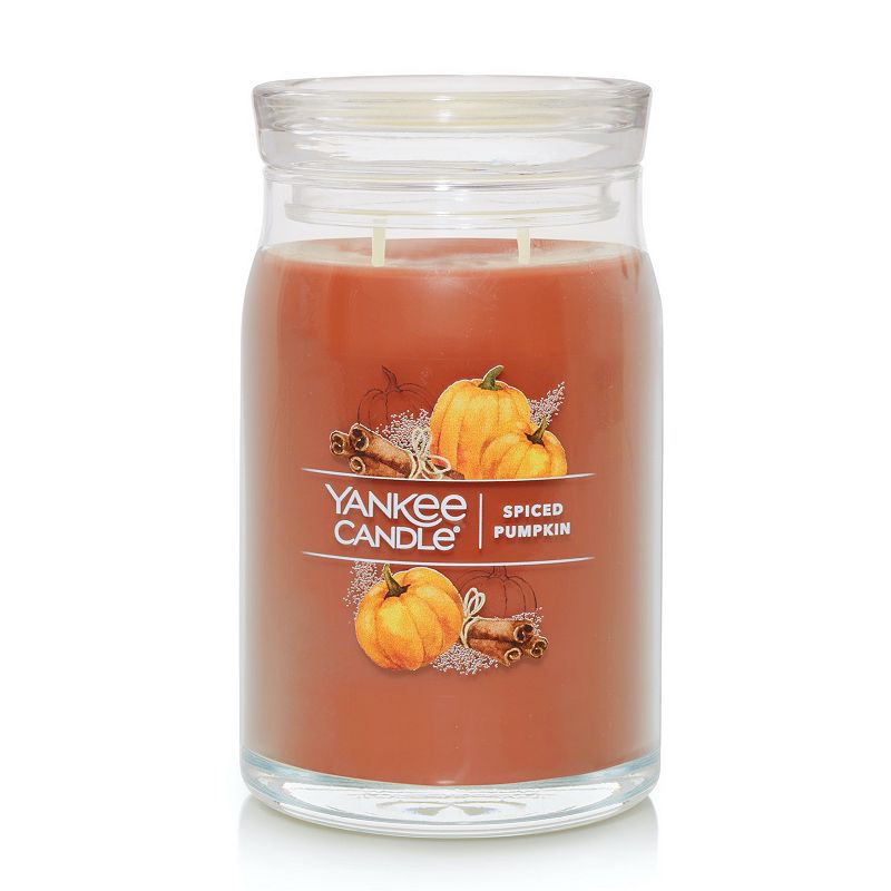 UPC 192833153289 product image for Yankee Candle Spiced Pumpkin 20-oz. Signature Large Candle Jar, Multicolor | upcitemdb.com