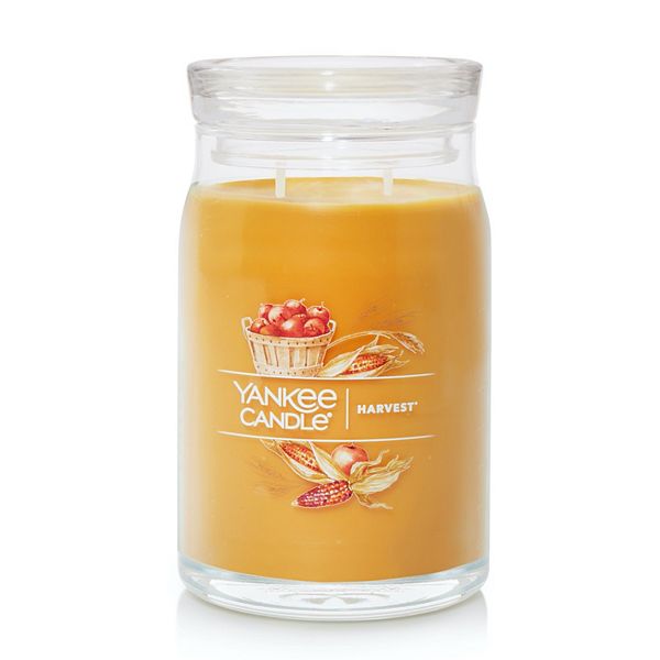 Yankee Candle Harvest 20oz. Signature Large Candle Jar