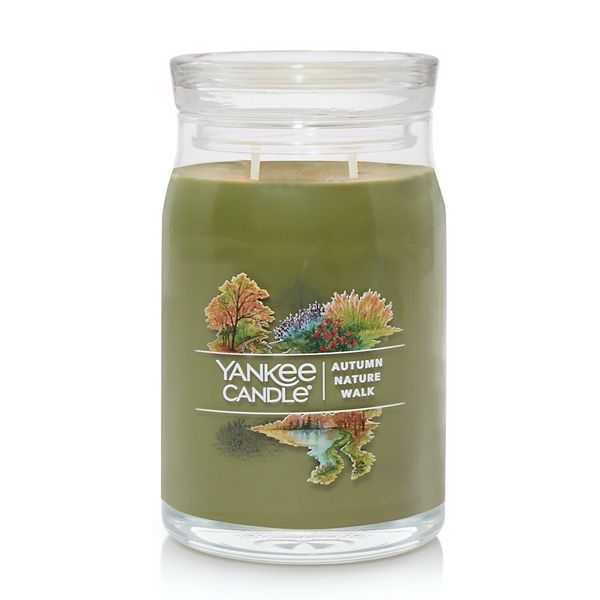 Yankee Candle Autumn Nature Walk 20oz. Signature Large Candle Jar