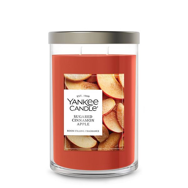 Yankee Candle Sugared Cinnamon Apple 20oz. Signature Large Tumbler Candle