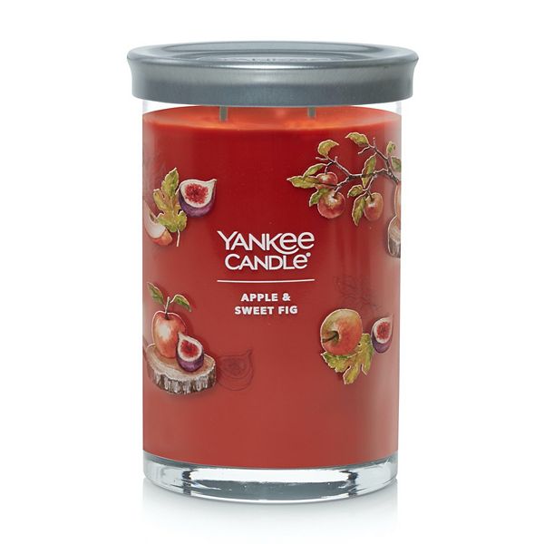 Yankee Candle Apple & Sweet Fig 20oz. Signature Large Tumbler Candle