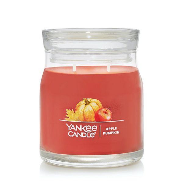 Yankee Candle Apple Pumpkin 13oz. Signature Medium Candle Jar
