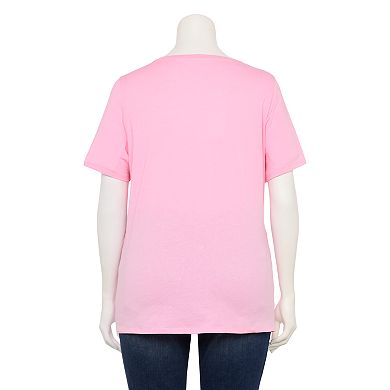 Plus Size "Cool Mom" Graphic Tee