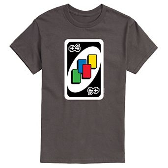 Men's Mattel UNO Draw Four Card Game Tee