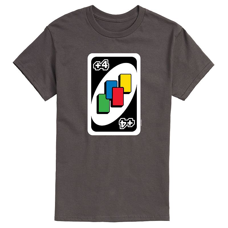 Men's Mattel UNO Draw Four Card Game Tee, 