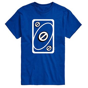 Men's Mattel UNO Blue Skip Card Tee
