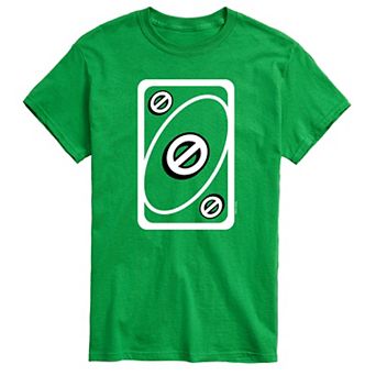 Men's Mattel UNO Green Skip Card Tee