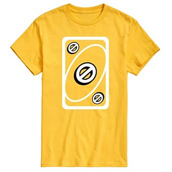 Men's Mattel UNO Yellow Skip Card Tee