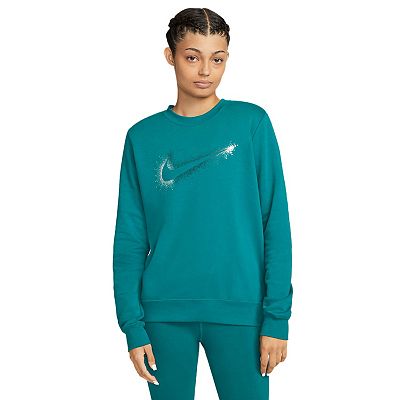 Women s Nike Sportswear Club Fleece Logo Crewneck Sweatshirt