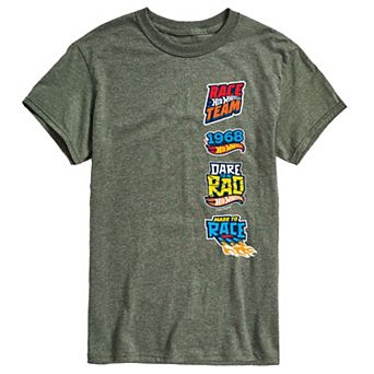 Men's Hot Wheels Badges Tee