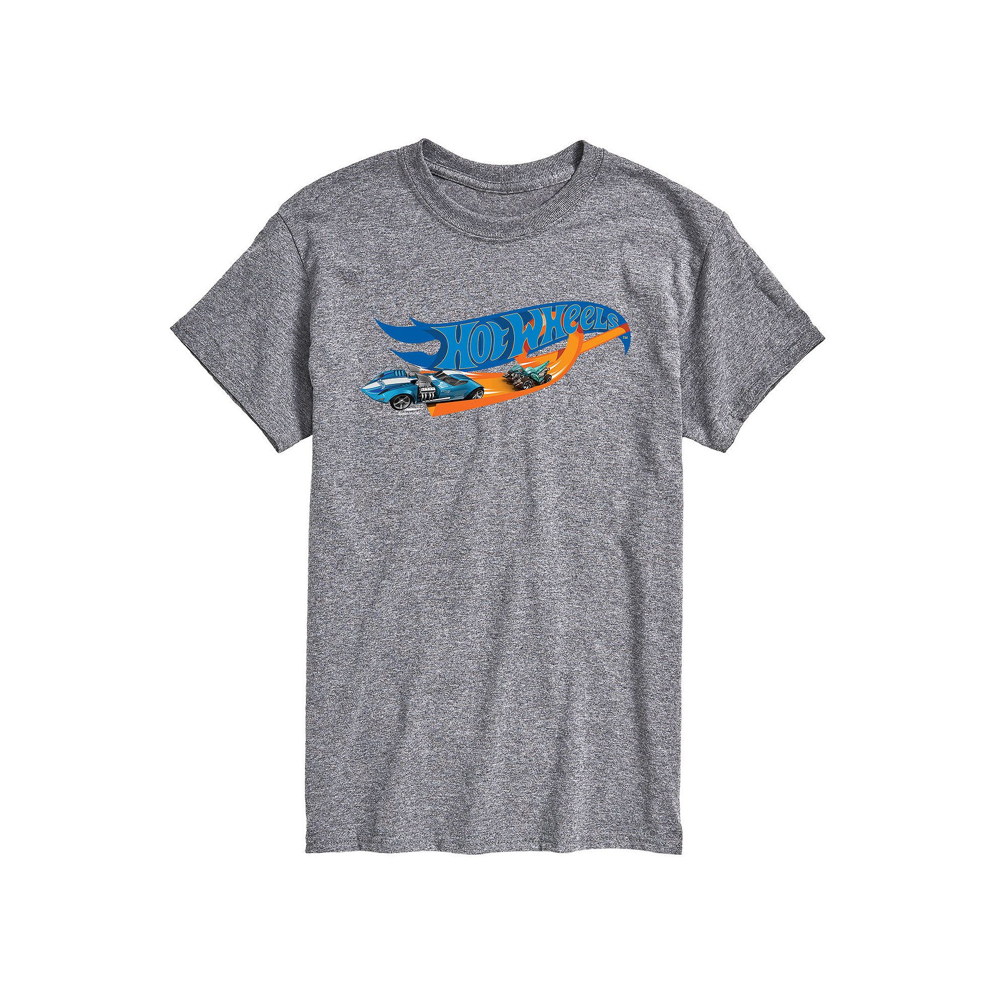Mens Hot Wheels Track Tee, Size: XS, Gray