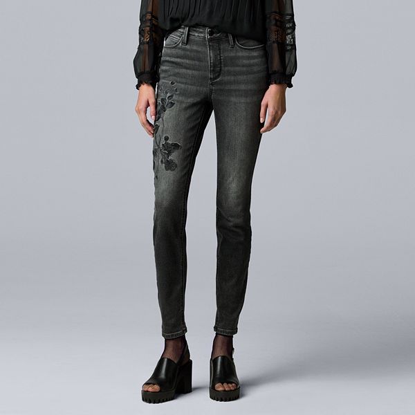 vera wang skinny jeans