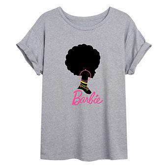 Juniors' Black Barbie® Graphic Tee