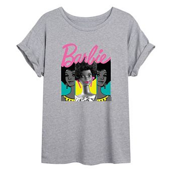 Juniors' Barbie® Split Photos Graphic Tee